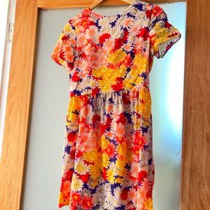 Floral Silk Dress